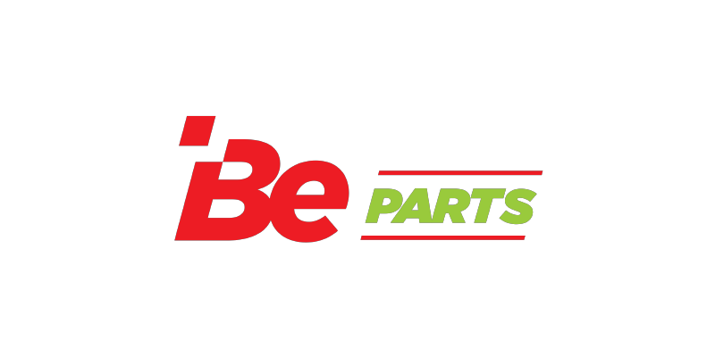 Be Parts Logo, Ersatzteile und Komponenten für Off‑Highway‑OEMs, Partner von Rama Motori